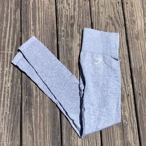 Gymshark Vital Seamless Leggings Blue Marl XS